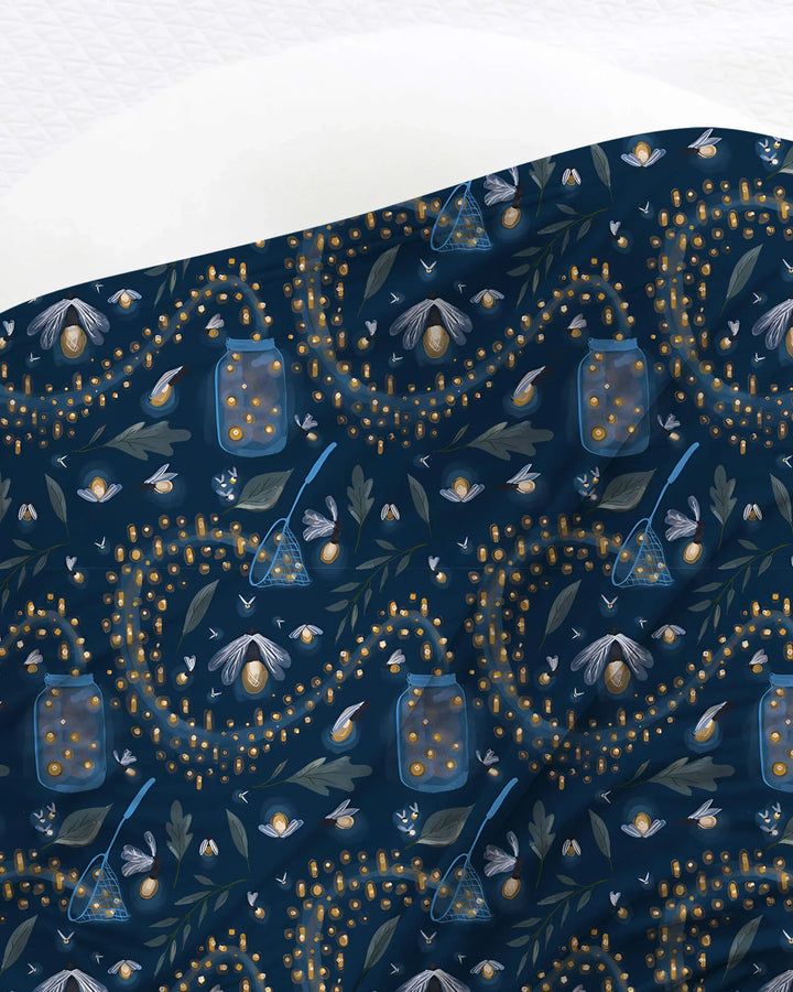 Catching Fireflies Bamboo Swaddle Blanket