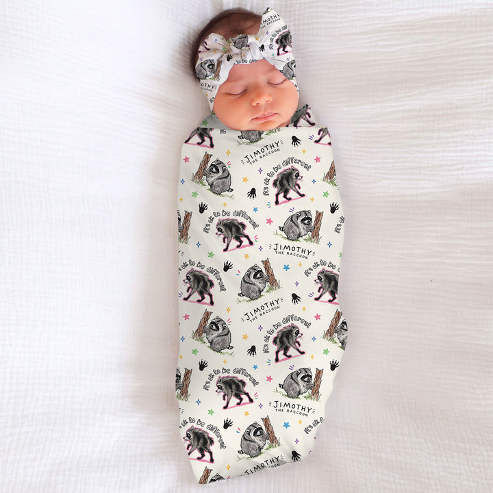 It's Okay to be Jimothy Swaddle Blanket