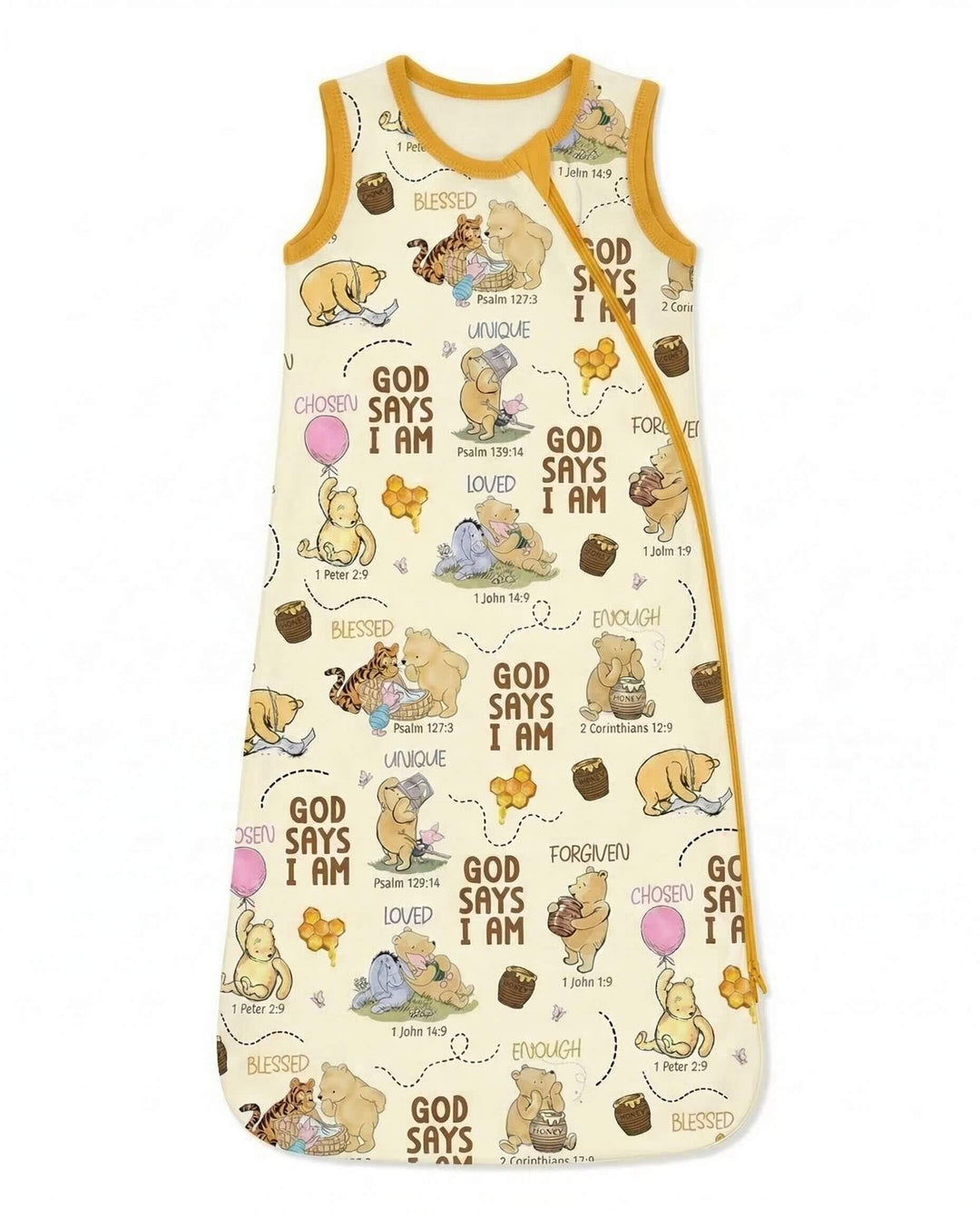 God Says I Am Little Blessings Bamboo Sleep Bag