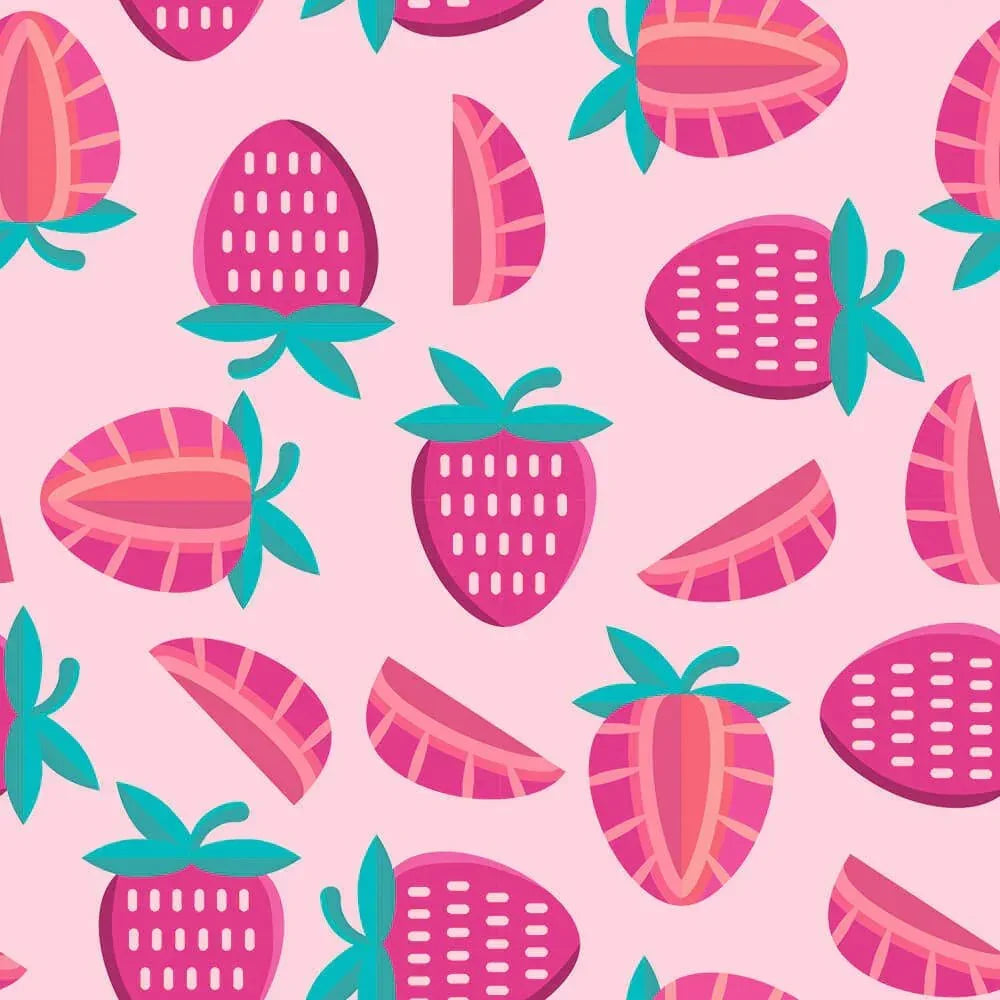 Sweet Strawberries Two Piece Short Sleeve Pajama Set , Sweet Strawberries Two Piece Short Sleeve Pajama Set - 12-18M