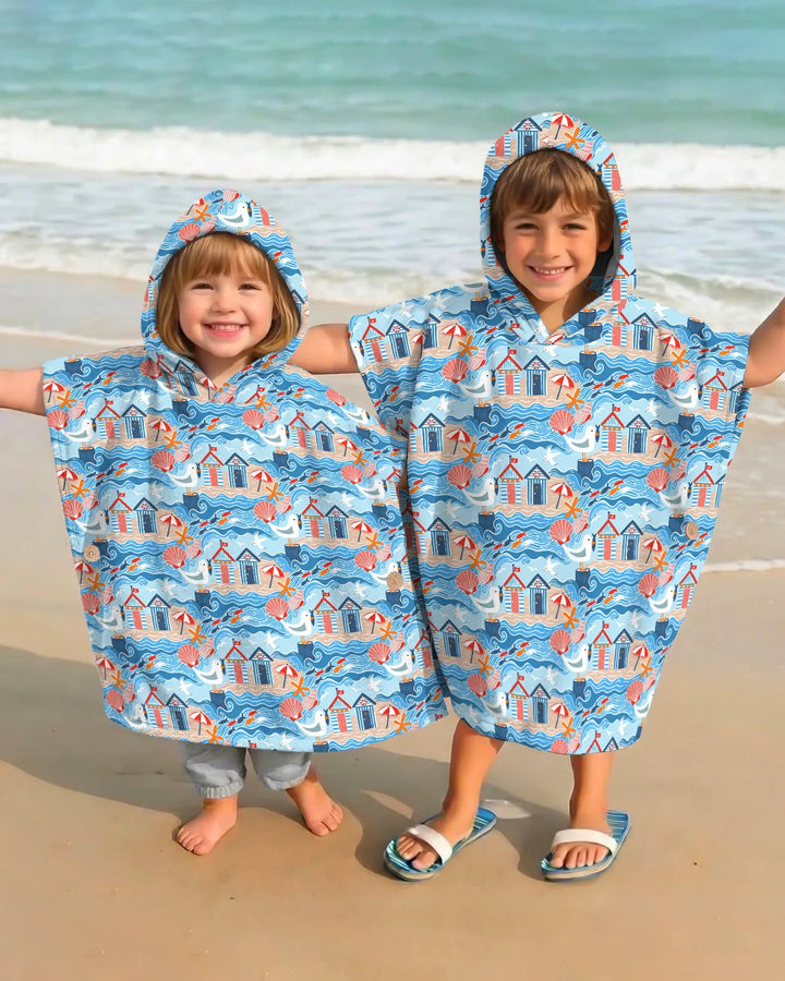 Little Beach Day Bamboo Swim Poncho