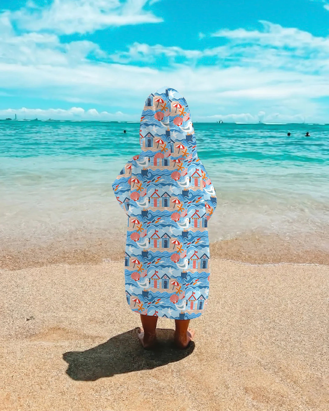 Little Beach Day Bamboo Swim Poncho