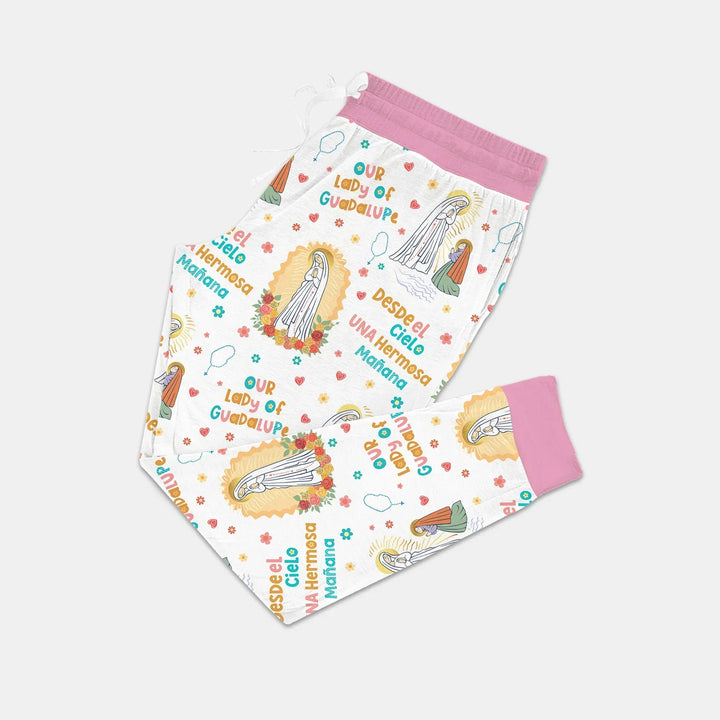 Maria Our Lady Of Guadalupe Bamboo Women Pajama Set