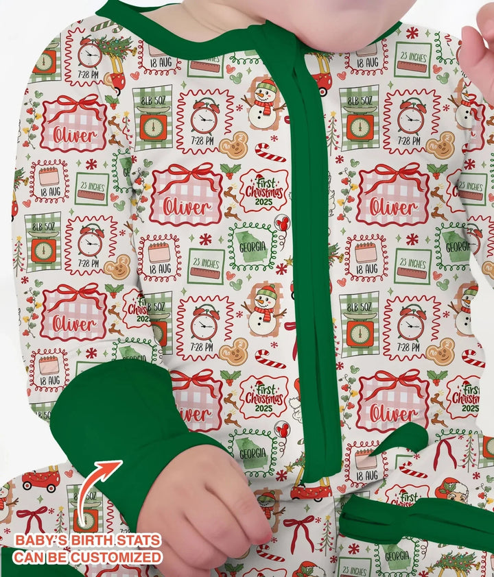 The Little Retro Dreamer First Christmas 2025 Convertible Zippy , The Little Retro Dreamer First Christmas 2025 Convertible Zippy - 0-3M