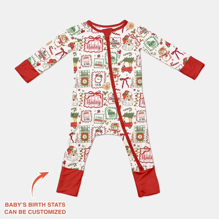 The Little Retro Dreamer First Christmas 2025 Convertible Zippy , The Little Retro Dreamer First Christmas 2025 Convertible Zippy - 0-3M