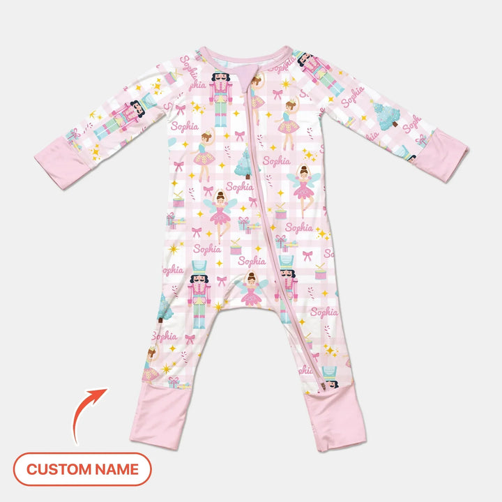 The Nutcracker Dreams Custom Name Convertible Zippy , The Nutcracker Dreams Custom Name Convertible Zippy - 0-3M