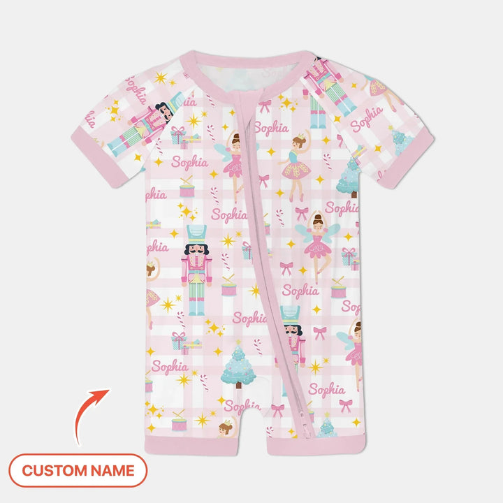 The Nutcracker Dreams Custom Name Shorty Zippy , The Nutcracker Dreams Custom Name Shorty Zippy - 0-3M