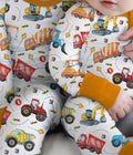 Tiny Builders Two Piece Long Sleeve Pajama Set , Tiny Builders Two Piece Long Sleeve Pajama Set - 12-18M