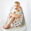 Tiny Builders Two Piece Short Sleeve Shorts Pajama Set , Tiny Builders Two Piece Short Sleeve Shorts Pajama Set - 12-18M