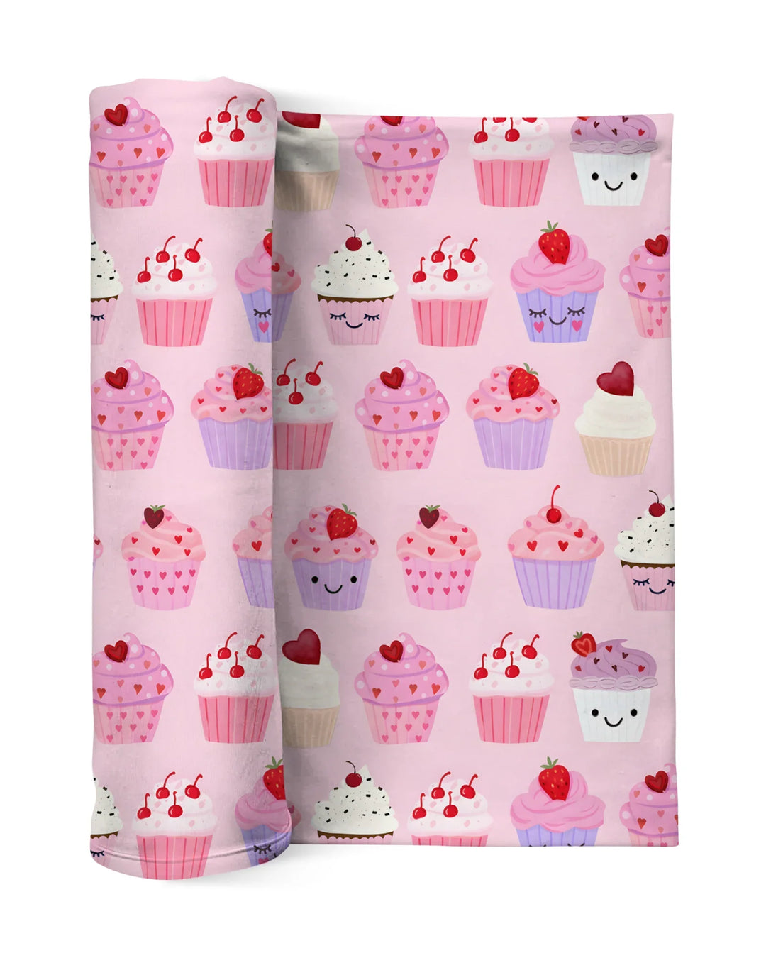 Valentine Emotional Cupcakes Bamboo Sleep Bag Swaddler