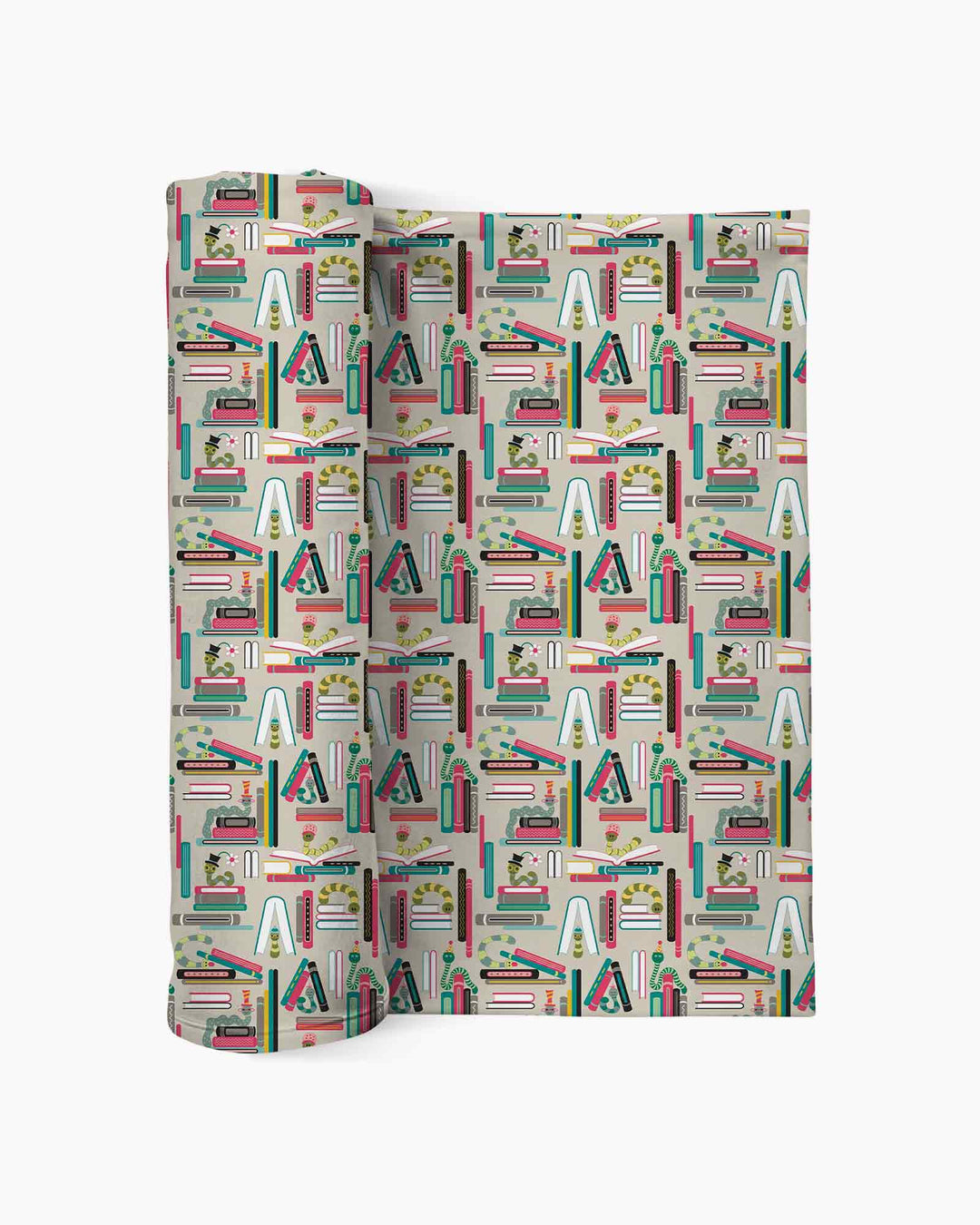 Bookworm Adventures swaddle blanket