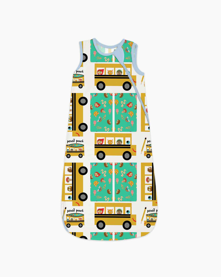 School Bus Adventures Bamboo Sleep Bag