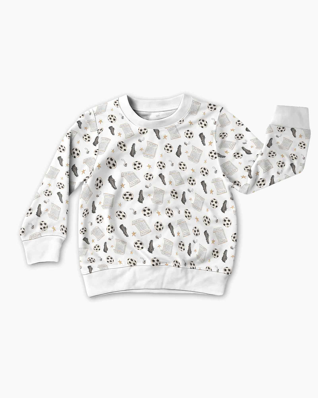 Little Soccer Star Bamboo Crewneck Sweatshirt