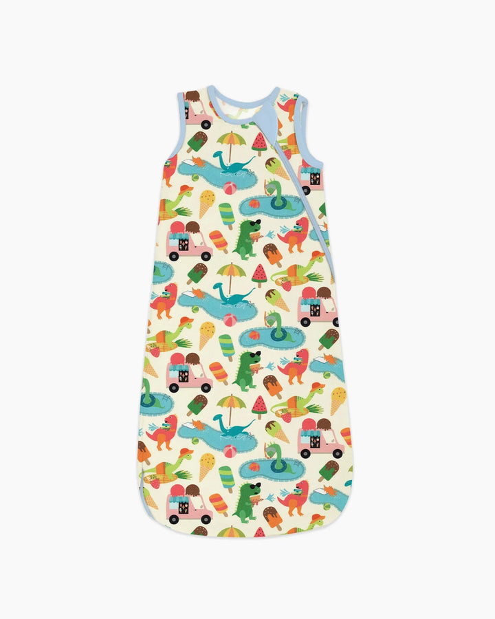 Dino Summer Splash Bamboo Sleep Bag