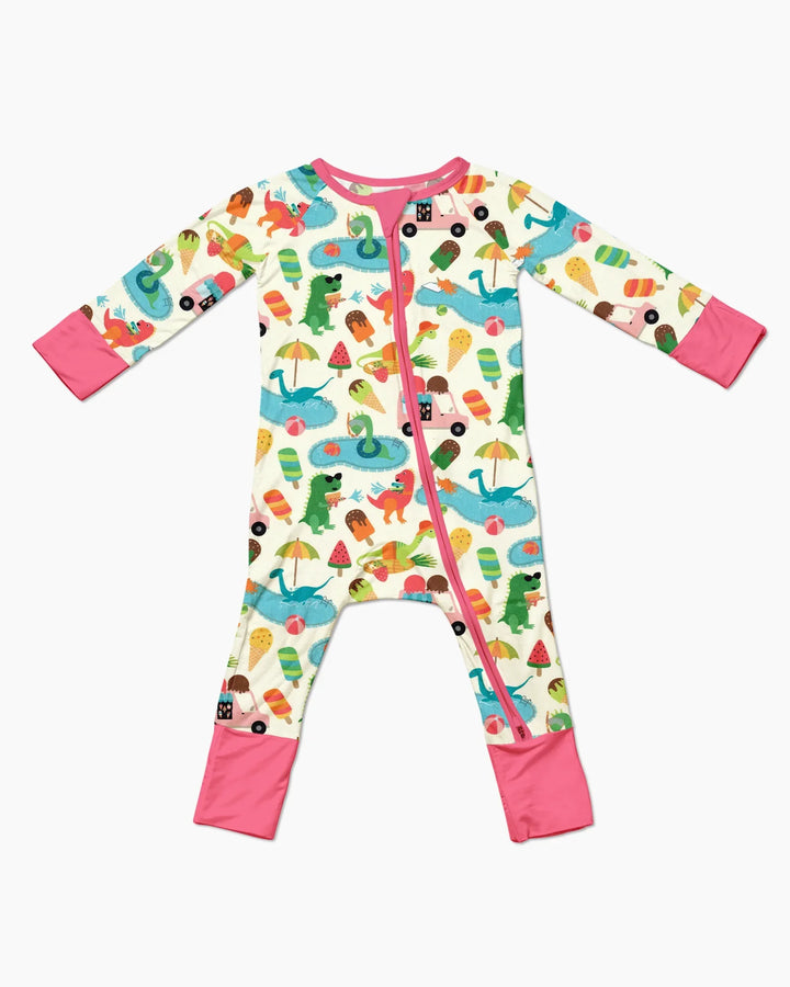Dino Summer Splash Bamboo Convertible Zippy