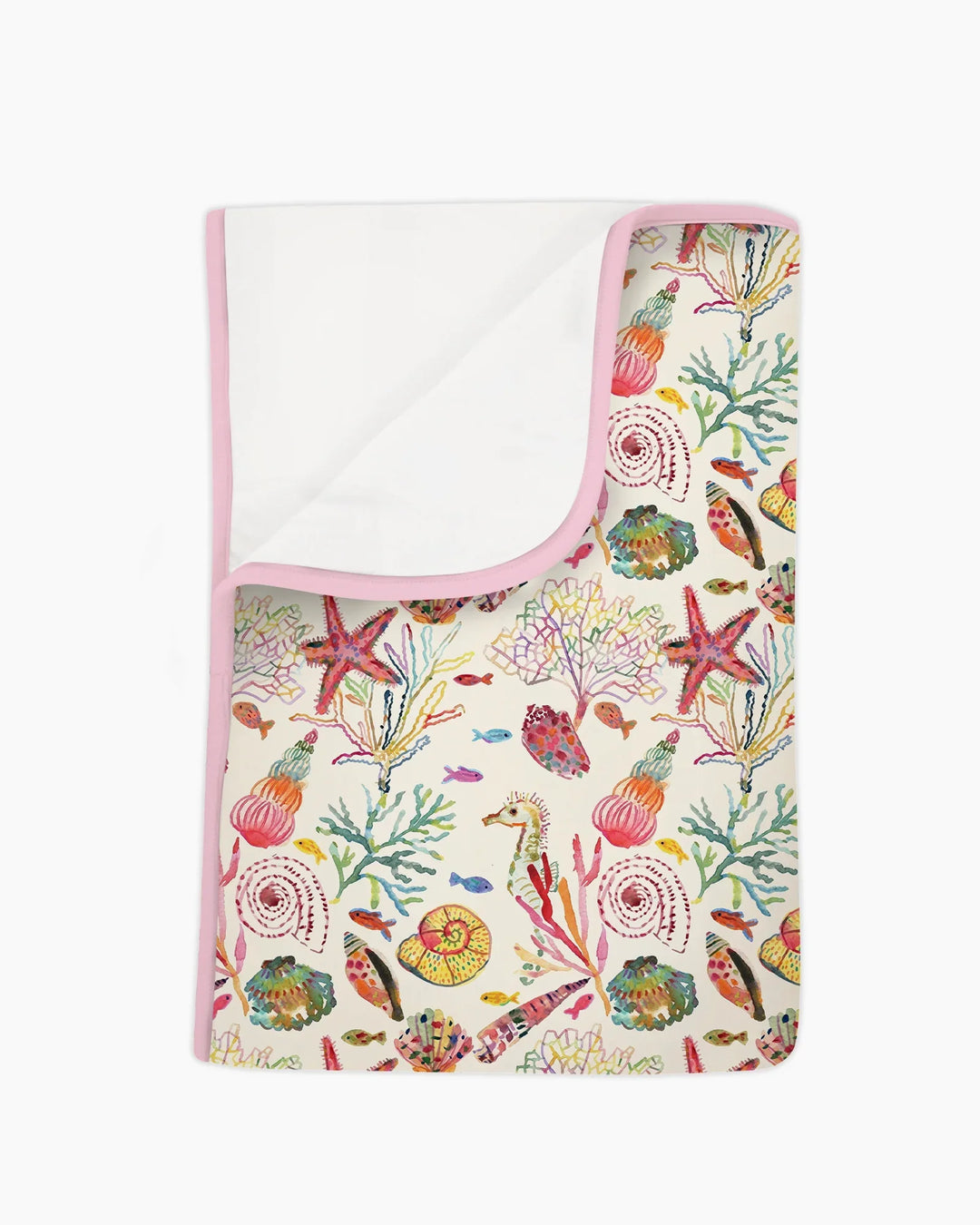 Tropical Reef Whimsy  Bamboo Blanket