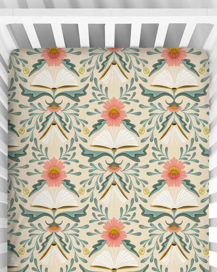 Blooming Stories Bamboo Fitted Crib Sheet