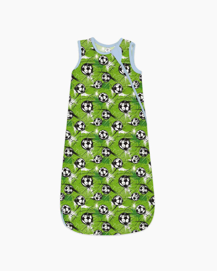 Green Soccer Energy Bamboo Sleep Bag