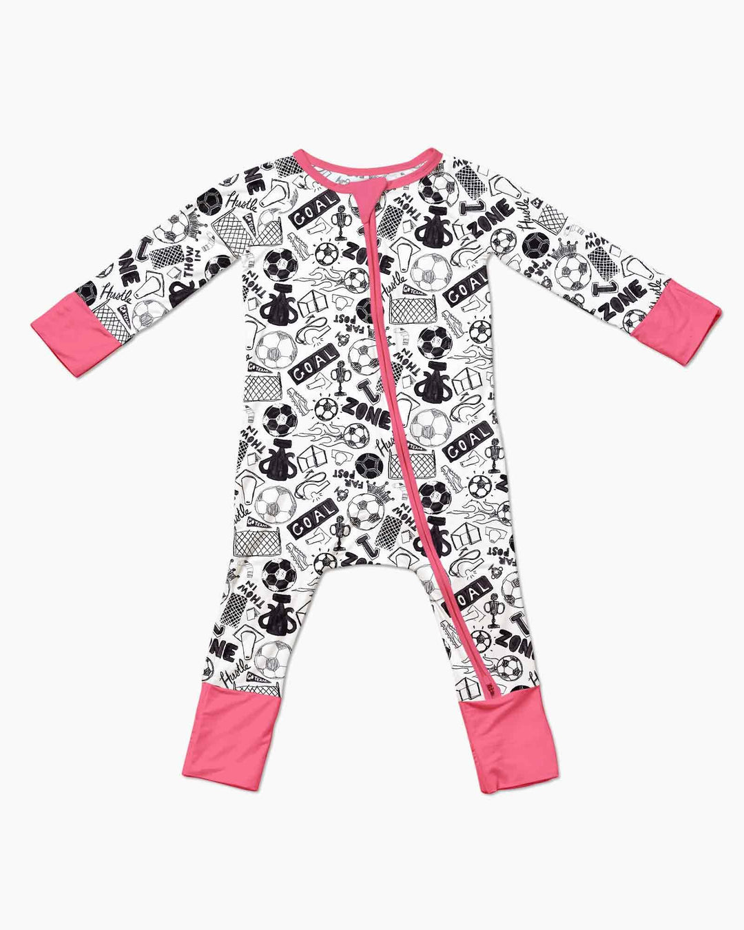Soccer Doodle Bamboo Convertible Zippy