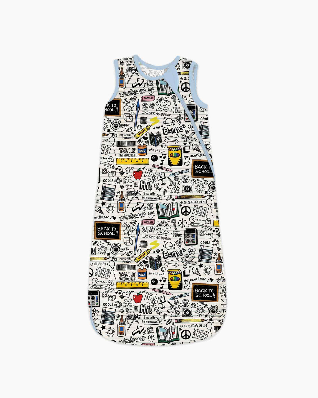 School Days Doodles Bamboo Sleep Bag