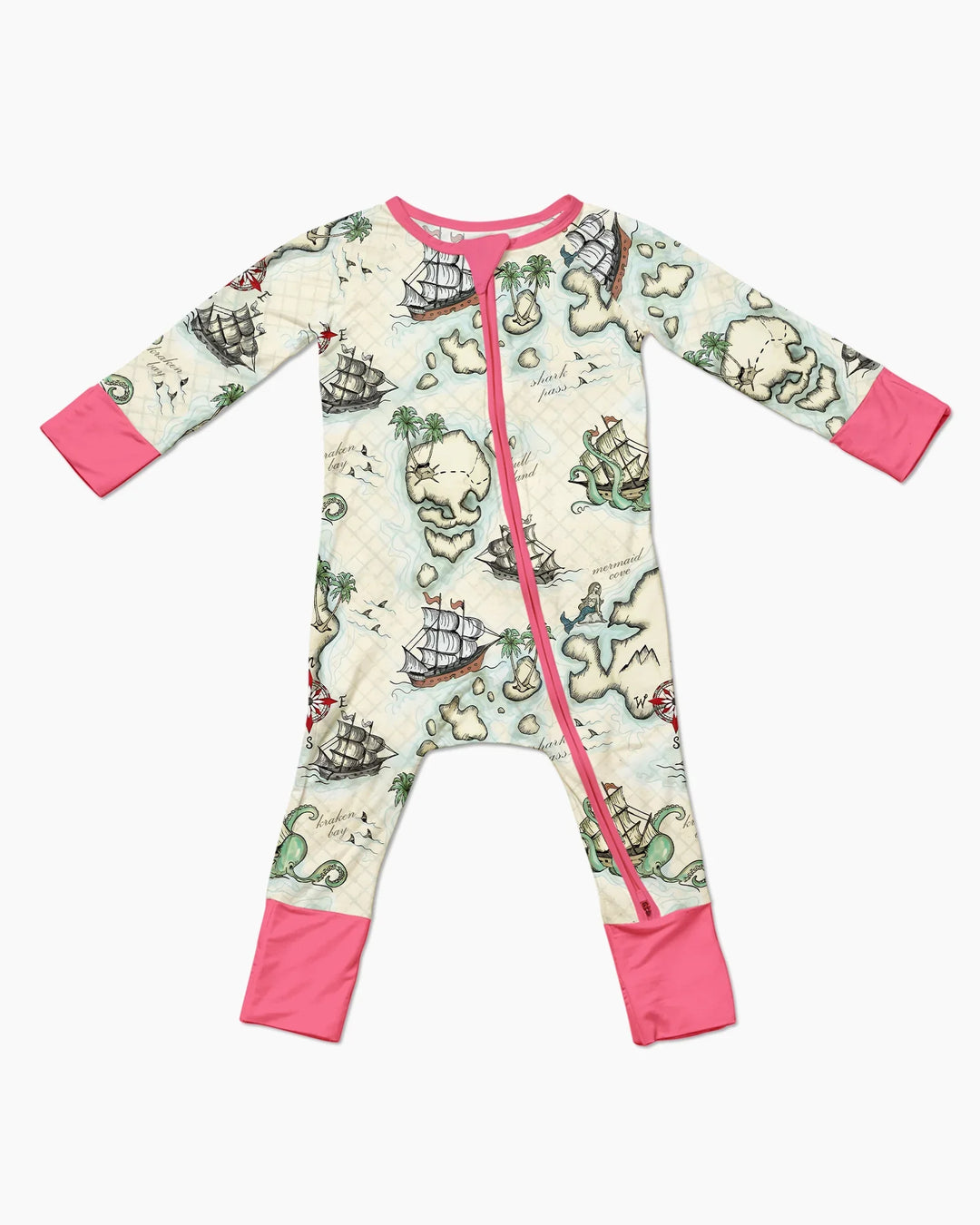 Pirate Treasure Map Quest  Bamboo Convertible Zippy