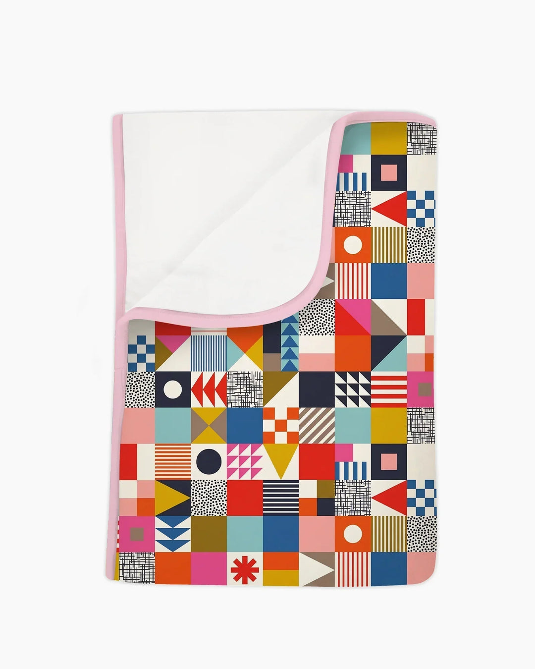 Playful Shapes Bamboo Blanket