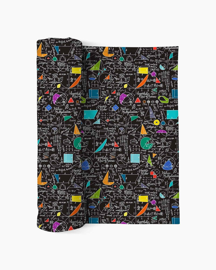 STEM Sketchbook swaddle blanket