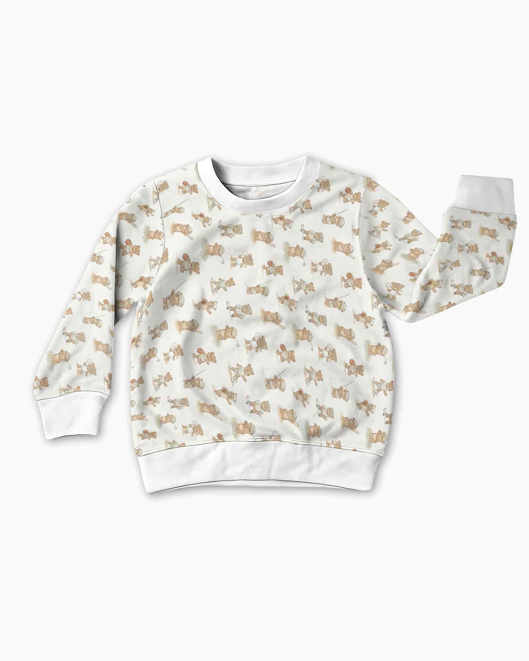 Teddy Team Spirit Bamboo Crewneck Sweatshirt