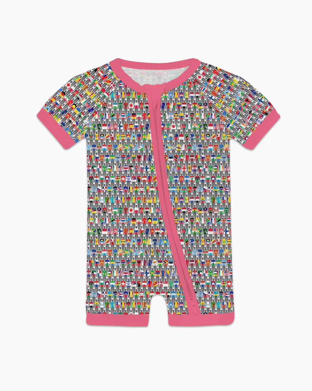 Around The World Bamboo Shorty Zippy