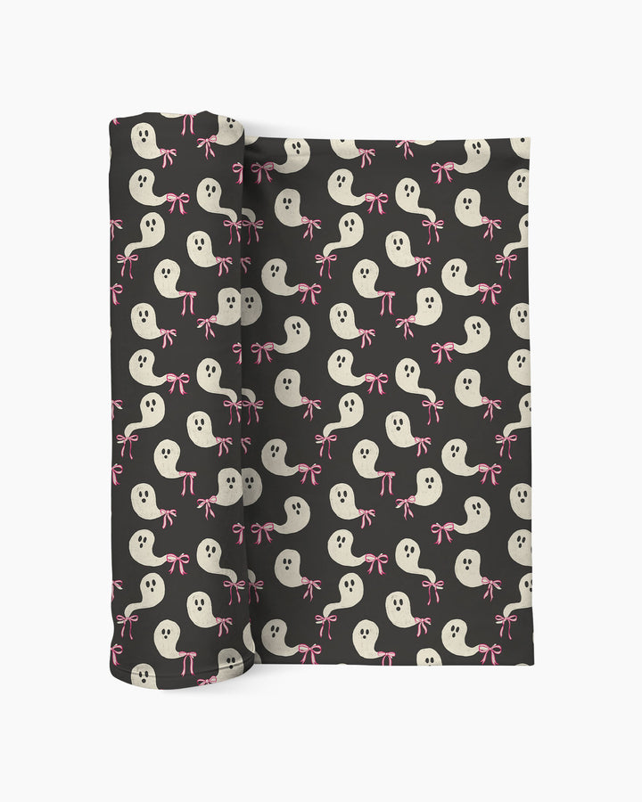Little Ghosts swaddle blanket