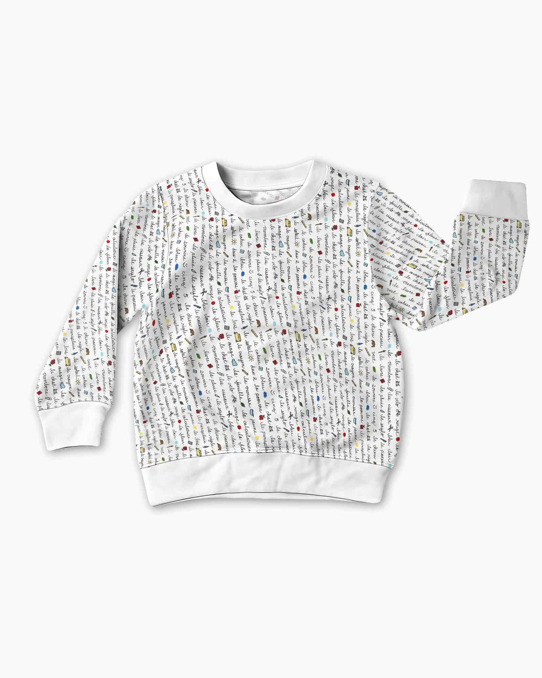 French Classroom Notes Bamboo Crewneck Sweatshirt