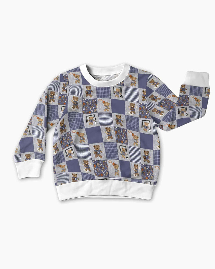 Game Day Teddy Bamboo Crewneck Sweatshirt