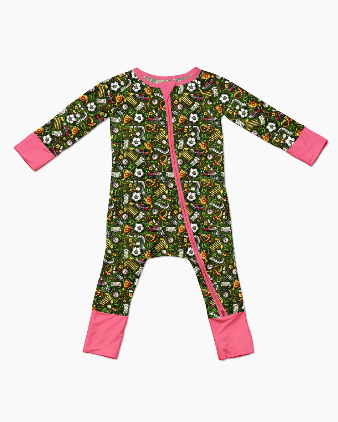 Green Soccer All-Star Bamboo Convertible Zippy