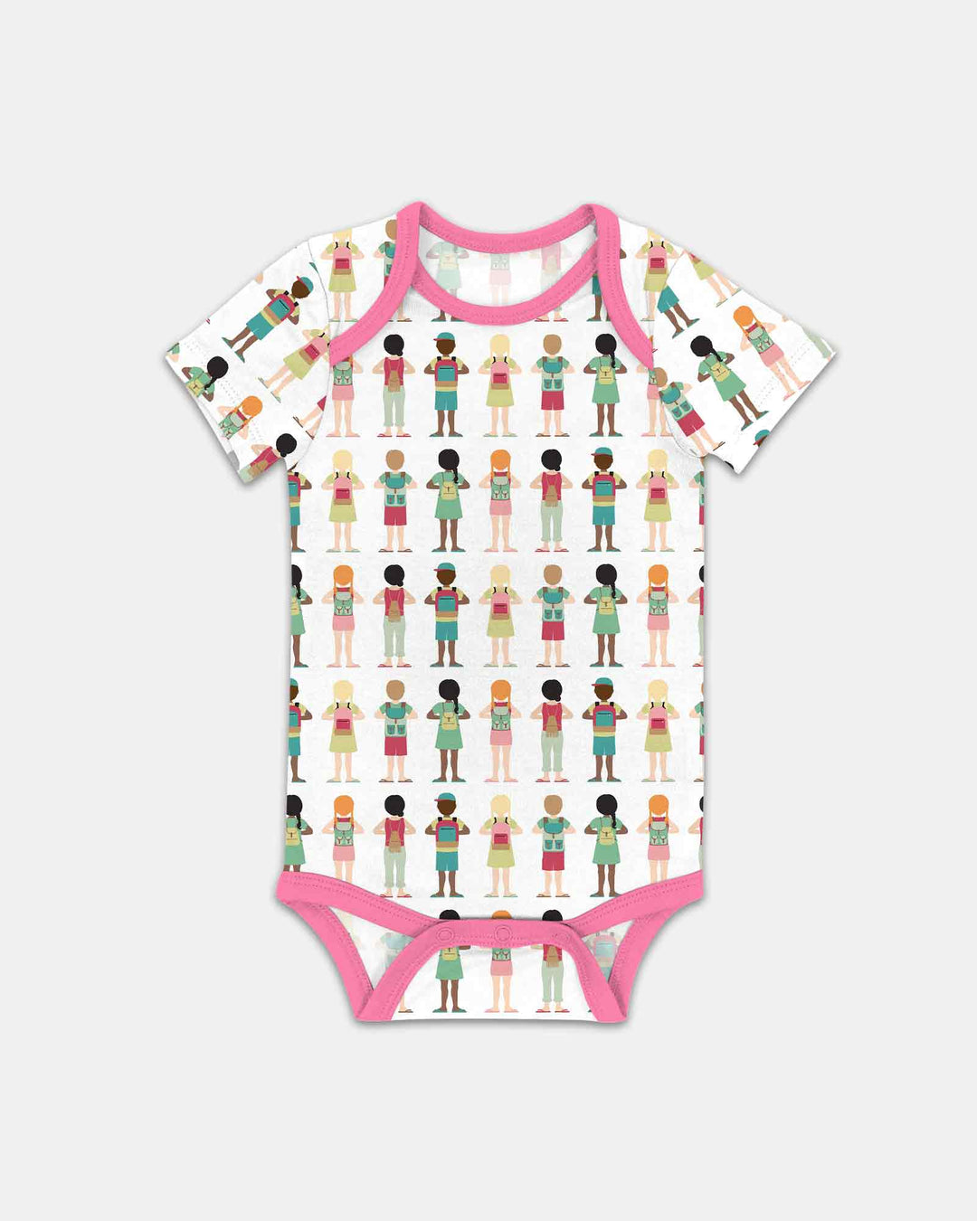 Little Friends Everywhere Bamboo Bodysuit