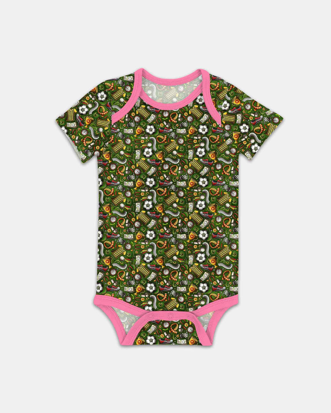 Green Soccer All-Star Bamboo Bodysuit