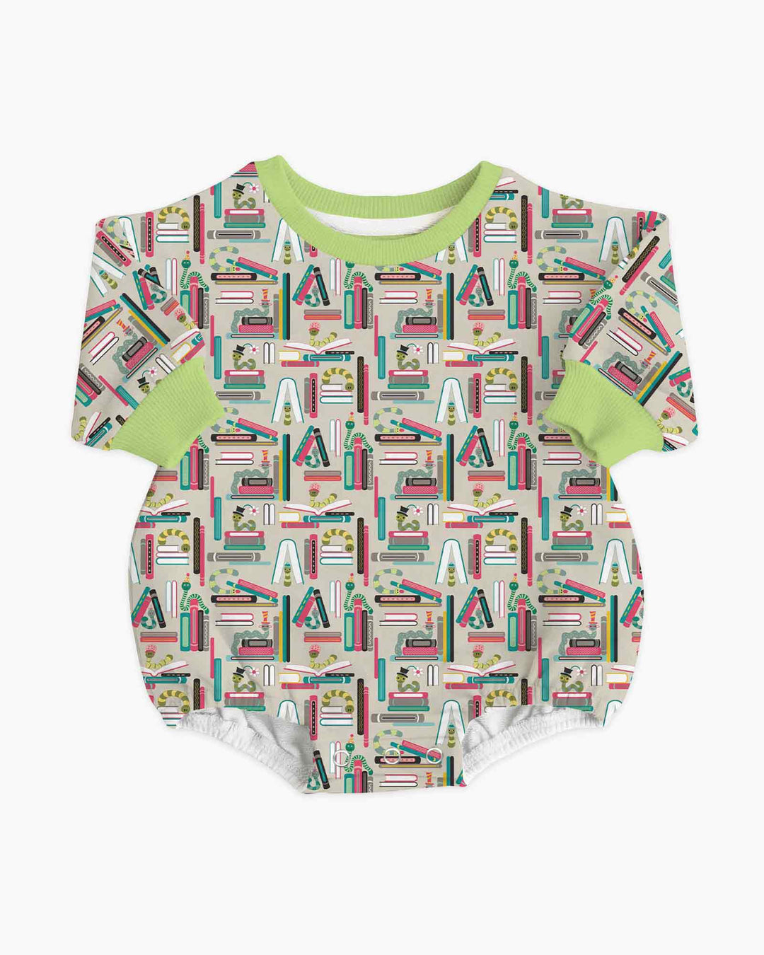 Bookworm Adventures Bamboo Bubble Romper