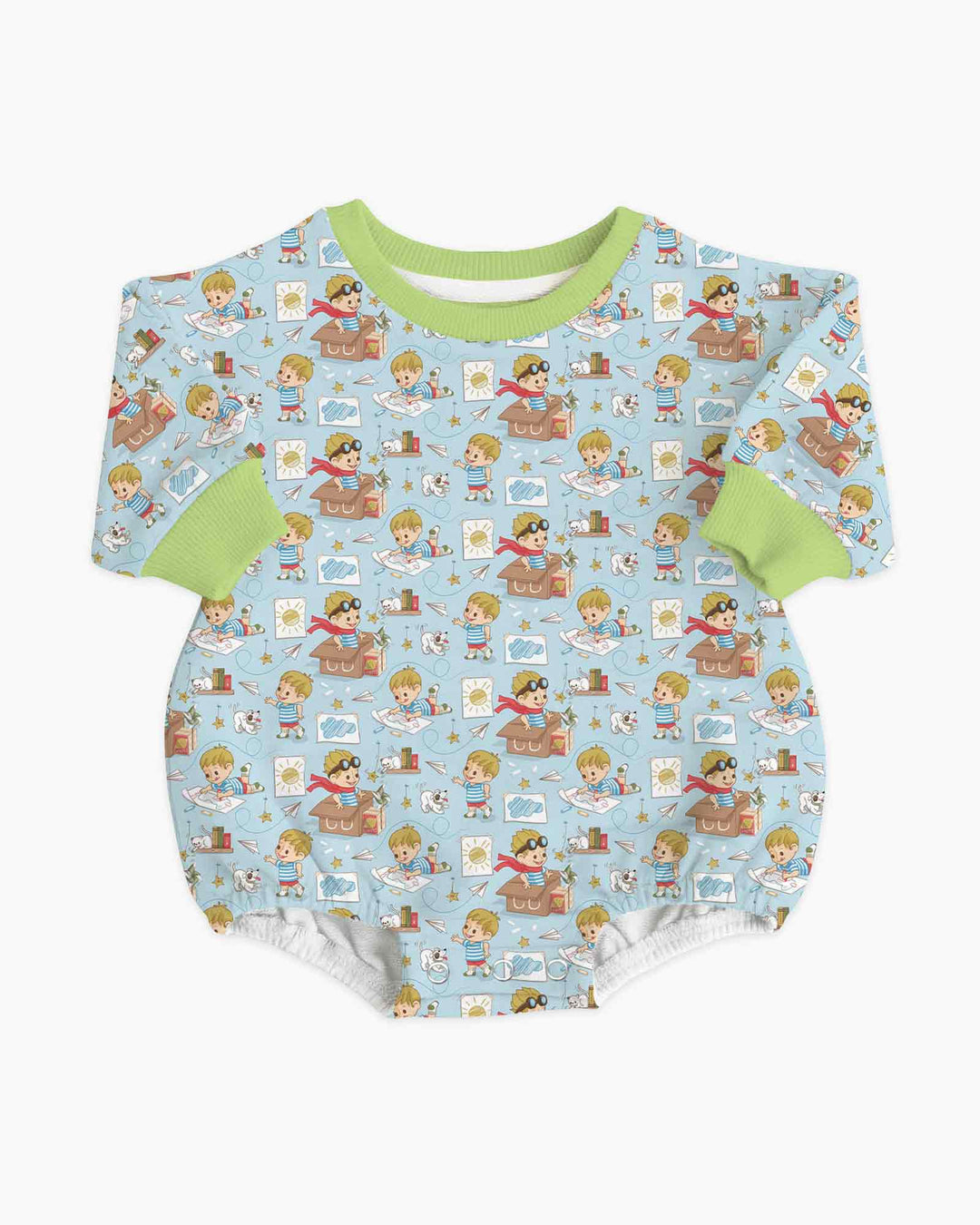 Tiny Explorer Tales Bamboo Bubble Romper