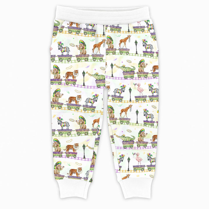 Mardi Gras Jungle Krewe Bamboo Jogger