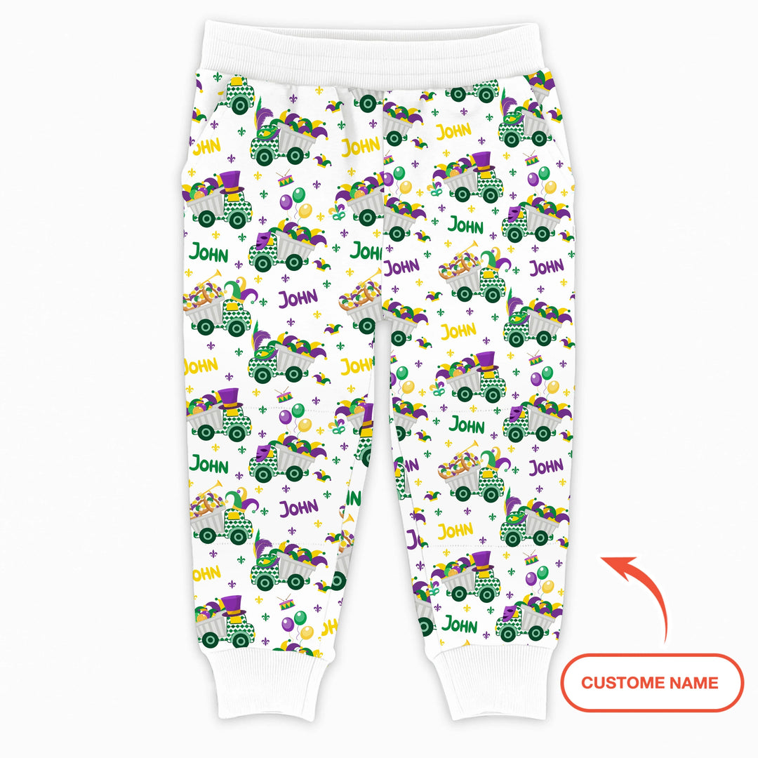 Mardi Gras Trucks Bamboo Jogger