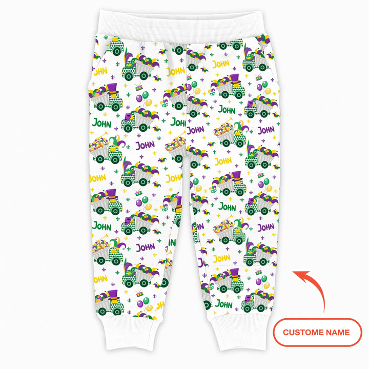 Mardi Gras Trucks Bamboo Jogger