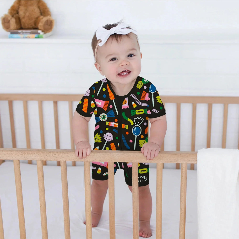 Trick or Treats Shorty Zippy , Trick or Treats Shorty Zippy - 0-3M