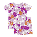 Tropical Floral Two Piece Short Sleeve Shorts Pajama Set , Tropical Floral Two Piece Short Sleeve Shorts Pajama Set - 12-18M