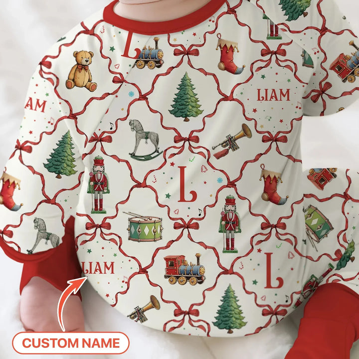 Vintage Christmas Toy Custom Name Boy Convertible Zippy , Vintage Christmas Toy Custom Name Boy Convertible Zippy - 0-3M