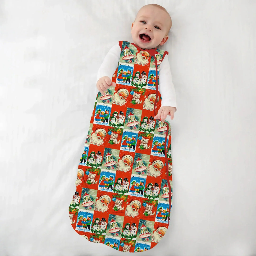 Vintage Holiday Joy Sleep Bag , Vintage Holiday Joy Sleep Bag - XS / 0.5 TOG