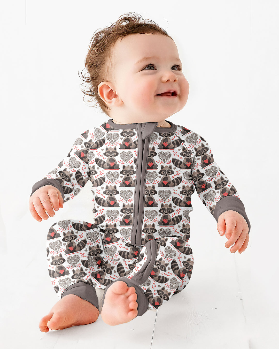 Valentine Raccoon Bamboo Convertible Zippy