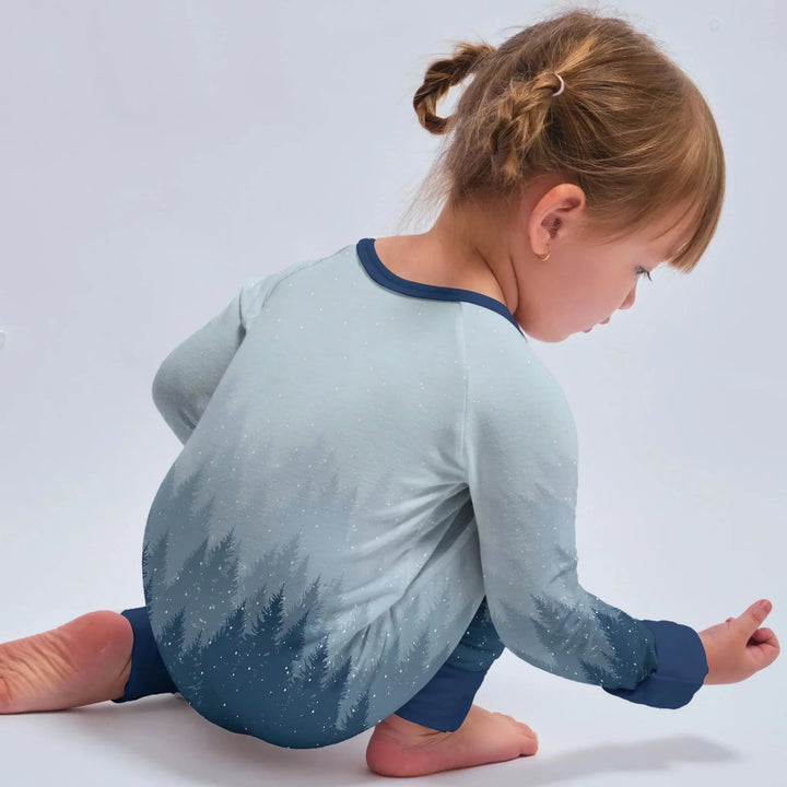 Winter Forest Convertible Zippy , Winter Forest Convertible Zippy - 0-3M
