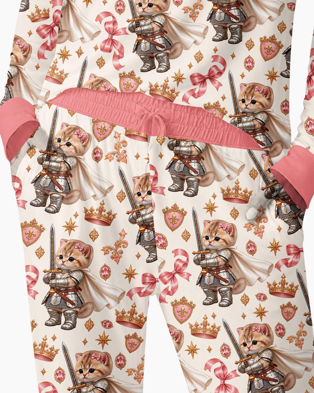 Kitty Knight Bamboo Women Pajama Set