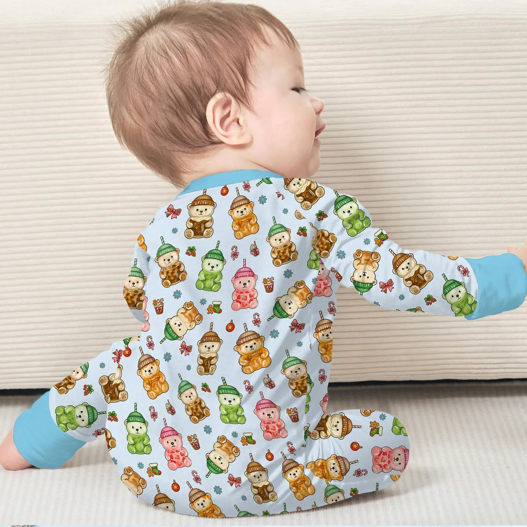 Holiday Bear Cup Bamboo Convertible Zippy