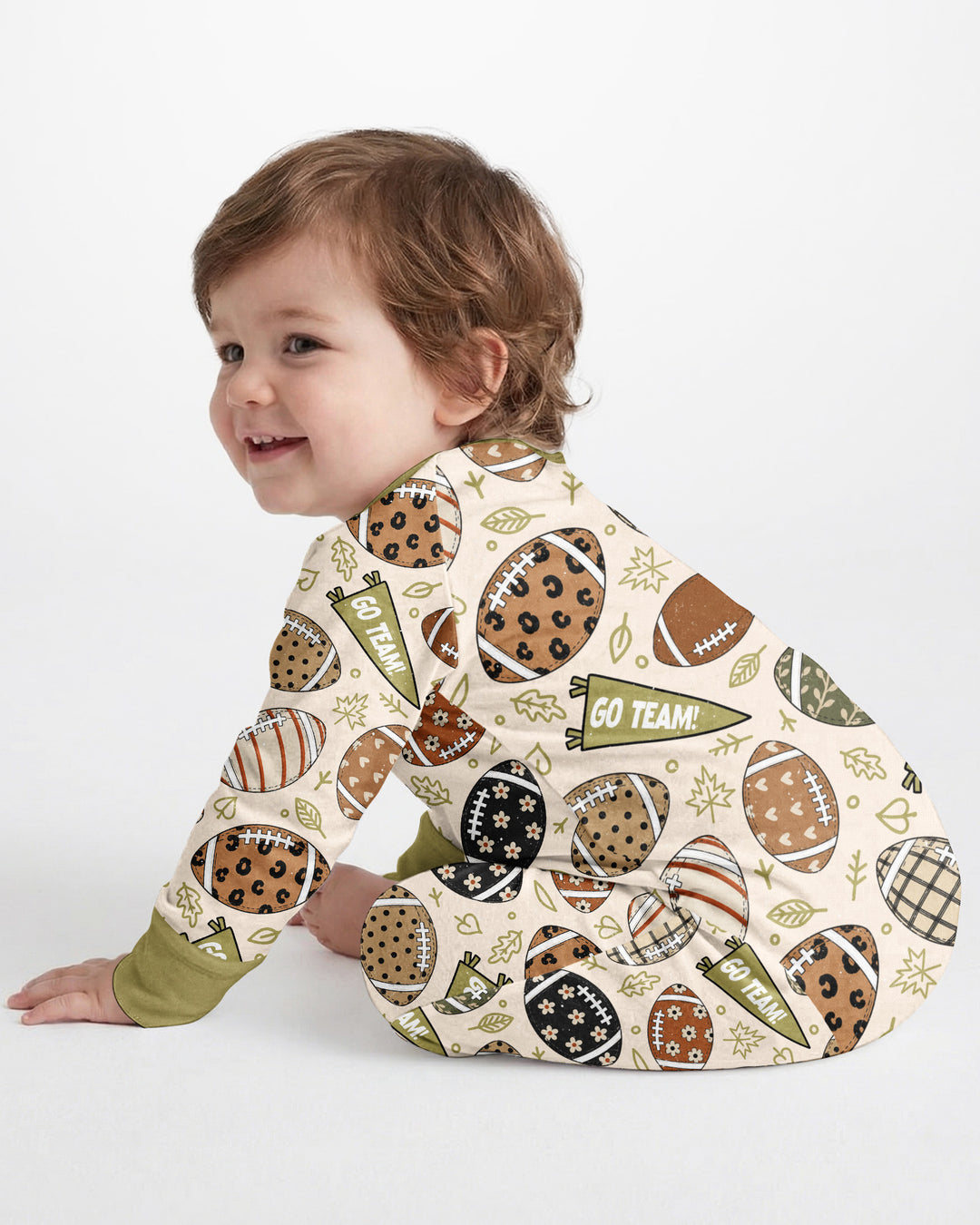 Football Fall Bamboo Convertible Zippy