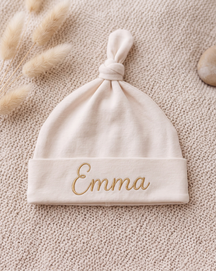 Custom Name Child Of God Embroidered Bamboo Hat